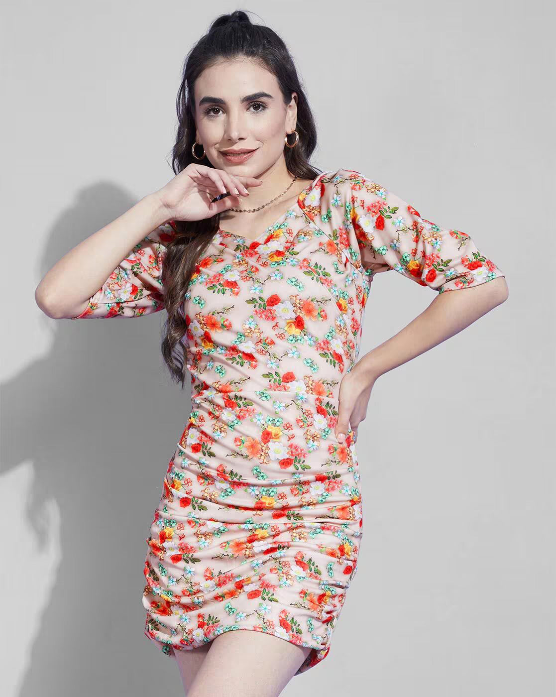 Floral Muse Bodycon Dress